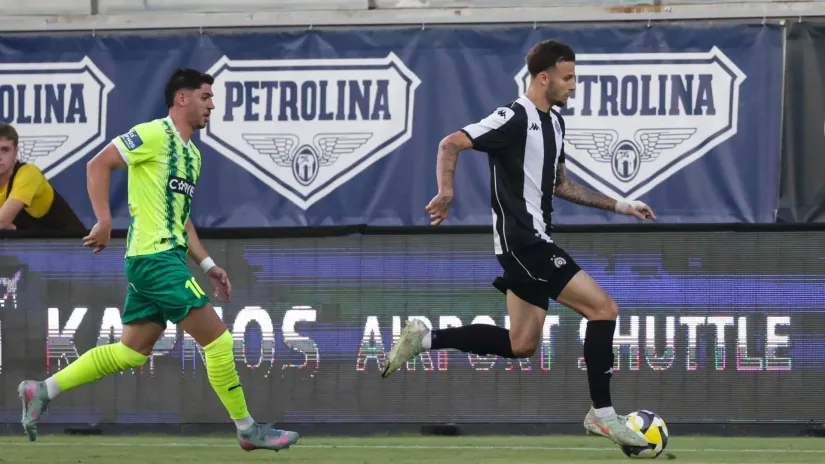 Valdo Rubio (AEK Larnaka) i Vukašin Đurđević (Partizan)